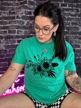 Load image into Gallery viewer, The Neon comfort colors sunflower collection graphic tees checkered shorts sold separately - Mavictoria Designs Hot Press Express
