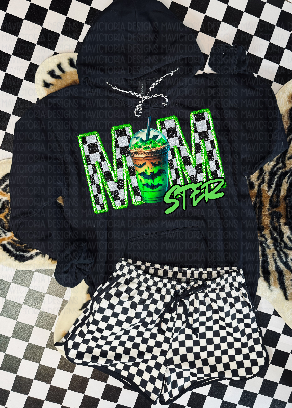 MOMSTER hoodie, crewneck, long sleeve or tee - Mavictoria Designs Hot Press Express