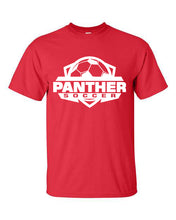Load image into Gallery viewer, Panther Soccer, Red Gildan Shirts - Mavictoria Designs Hot Press Express
