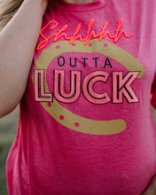 Load image into Gallery viewer, SHHHH OUTTA LUCK TEE - Mavictoria Designs Hot Press Express
