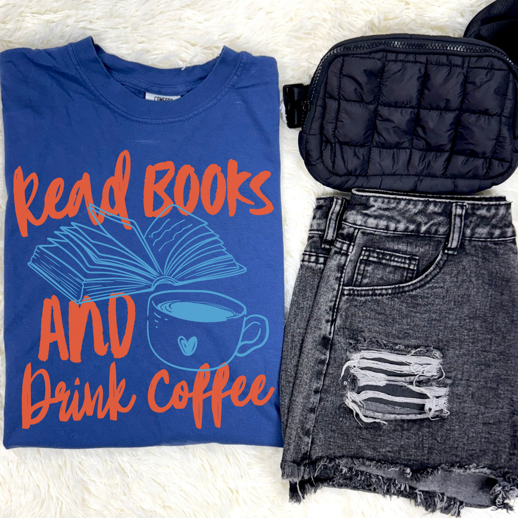 Read Books Graphic Tee - Mavictoria Designs Hot Press Express