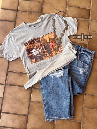 Like a Cowboy Tee - Mavictoria Designs Hot Press Express
