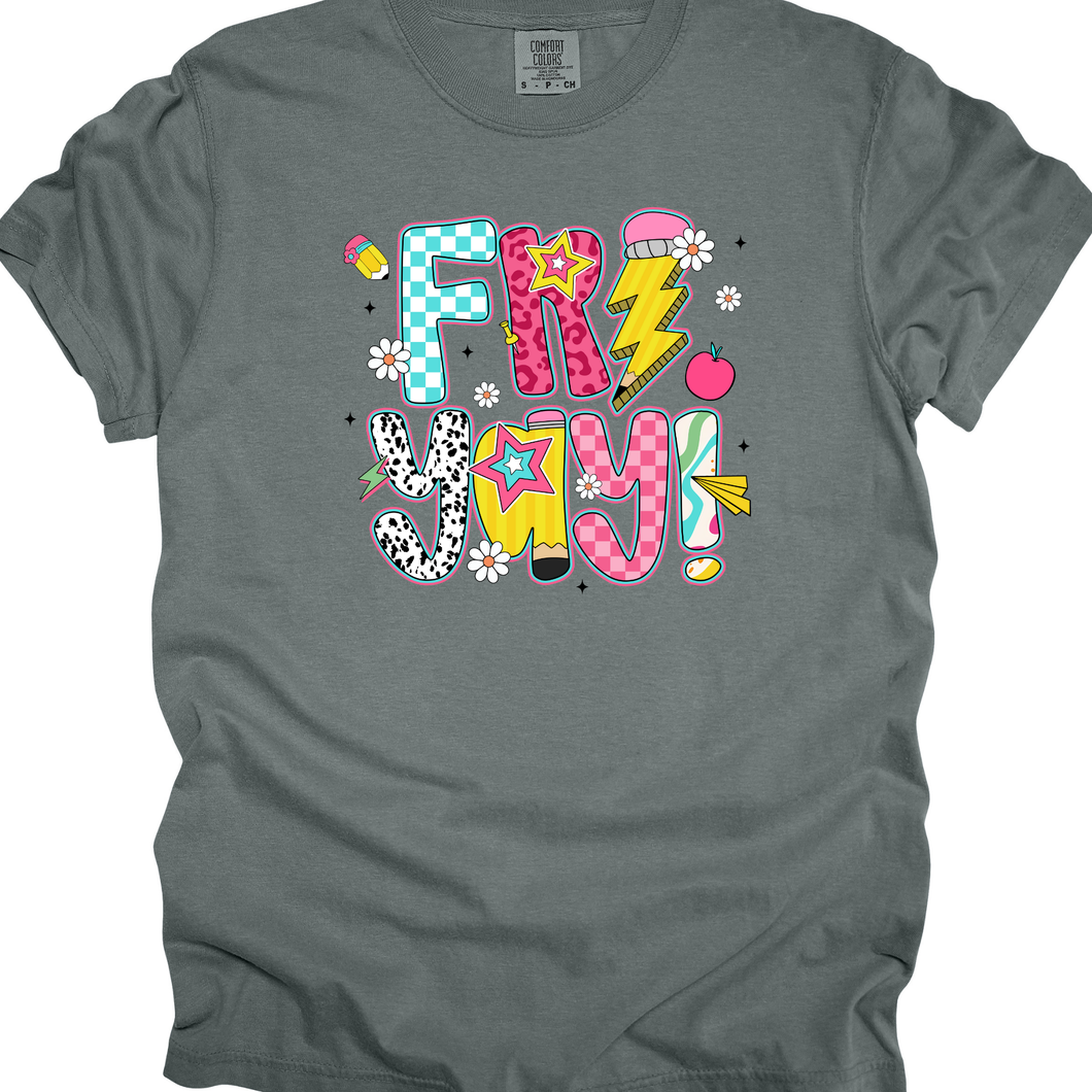 Friyay Graphic Tee - Mavictoria Designs Hot Press Express