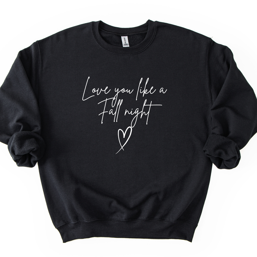 Fall Night Graphic Tee & Sweatshirt - Mavictoria Designs Hot Press Express