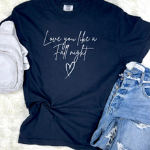 Load image into Gallery viewer, Fall Night Graphic Tee &amp; Sweatshirt - Mavictoria Designs Hot Press Express
