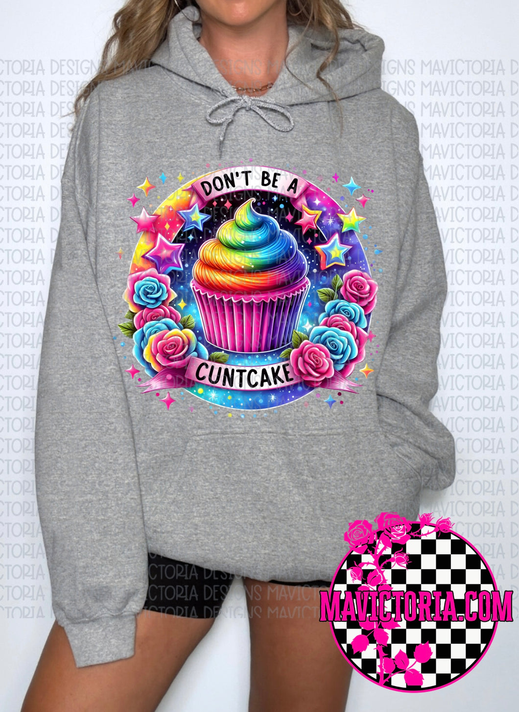 Don’t be a cuntcake on grey hoodie, crewneck, long sleeve or tee