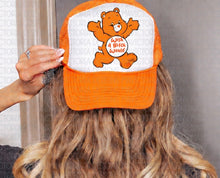 Load image into Gallery viewer, Swear bear care bear trucker hat - Mavictoria Designs Hot Press Express
