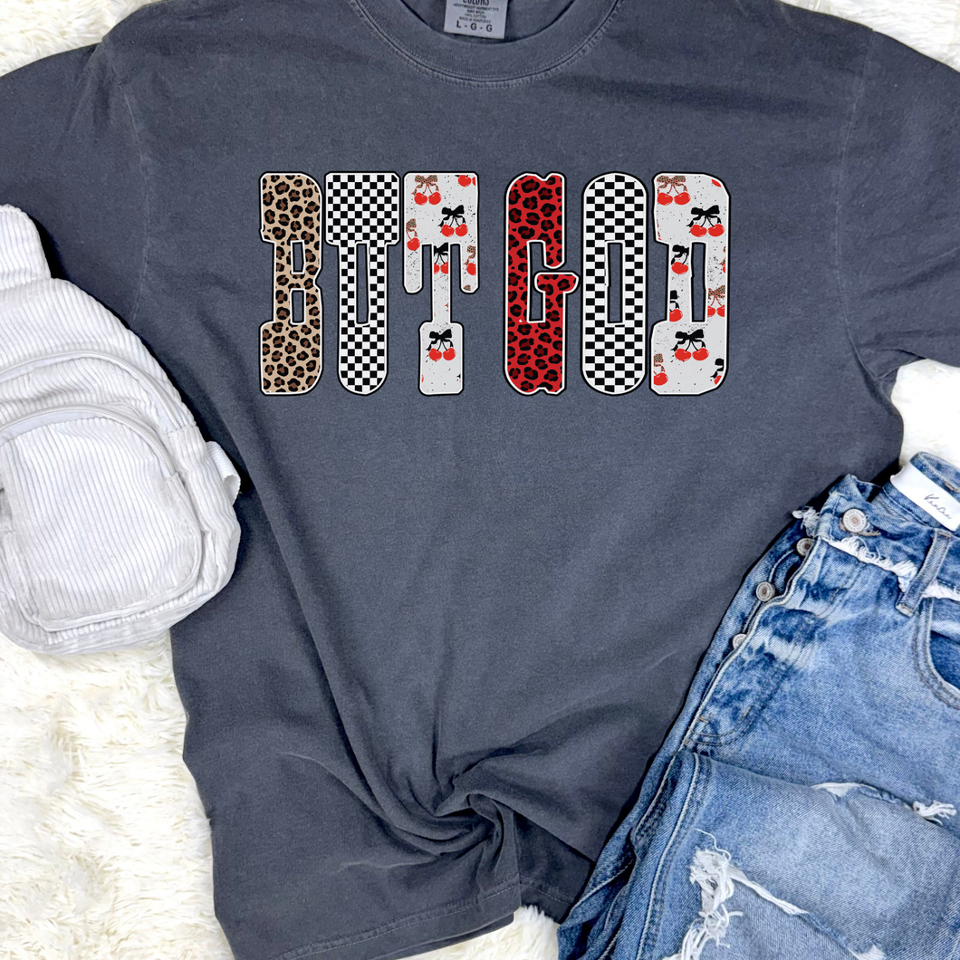 But God Graphic Tee - Mavictoria Designs Hot Press Express