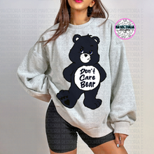 Load image into Gallery viewer, SWEAR BEAR COLLECTION on ash hoodie, crewneck, long sleeve or tee // SHORTS AND SWEATS SOLD SEPARATELY - Mavictoria Designs Hot Press Express
