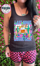 Load image into Gallery viewer, NEON COUNTRY WESTERN COLLECTION ON BLACK TANK - Mavictoria Designs Hot Press Express
