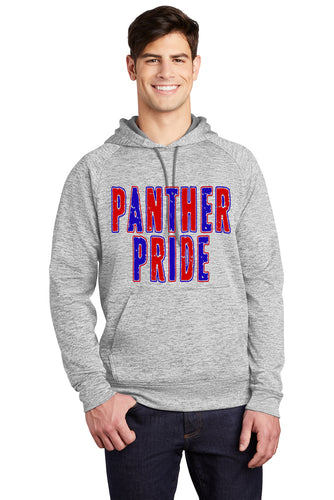 Panther Pride, Sport-tek Silver Electric Hoodie - Mavictoria Designs Hot Press Express