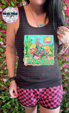 Load image into Gallery viewer, NEON COUNTRY WESTERN COLLECTION ON BLACK TANK - Mavictoria Designs Hot Press Express
