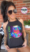 Load image into Gallery viewer, Tan and Tipsy neon floral beer collection - Mavictoria Designs Hot Press Express
