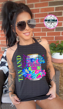 Load image into Gallery viewer, Tan and Tipsy neon floral beer collection - Mavictoria Designs Hot Press Express
