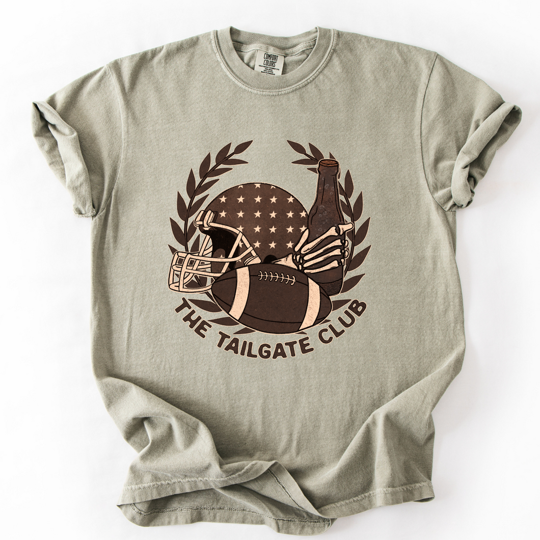 The Tailgate Club Graphic Tee - Mavictoria Designs Hot Press Express