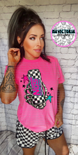 Load image into Gallery viewer, Neon pink comfort colors ENERGY DRINK COLLECTION graphic tee - Mavictoria Designs Hot Press Express
