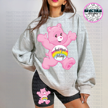 Load image into Gallery viewer, SWEAR BEAR COLLECTION on ash hoodie, crewneck, long sleeve or tee // SHORTS AND SWEATS SOLD SEPARATELY - Mavictoria Designs Hot Press Express
