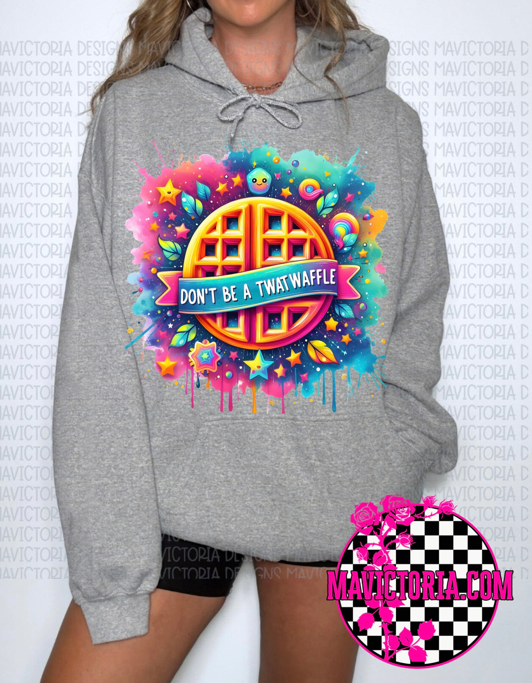 Don’t be a twatwaffle on grey hoodie, crewneck, long sleeve or tee