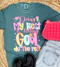 Load image into Gallery viewer, Doing My Best Graphic Tee - Mavictoria Designs Hot Press Express
