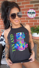 Load image into Gallery viewer, Tan and Tipsy neon floral beer collection - Mavictoria Designs Hot Press Express
