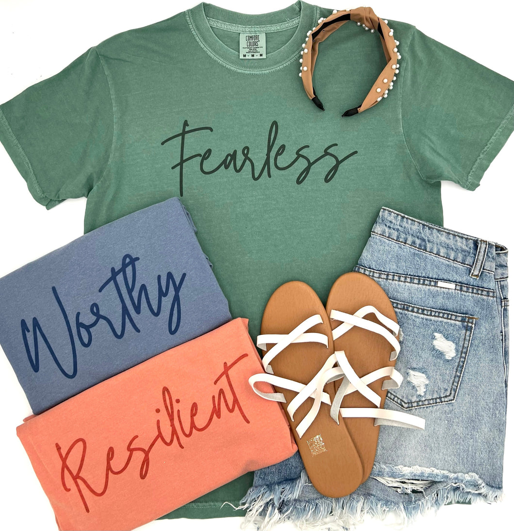 Script Mono Graphic Tees - Mavictoria Designs Hot Press Express