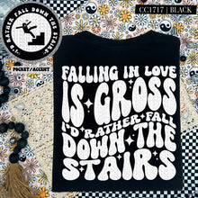 Load image into Gallery viewer, Falling in Love is Gross | Comfort Colors Tee - Mavictoria Designs Hot Press Express
