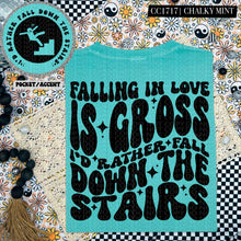 Load image into Gallery viewer, Falling in Love is Gross | Comfort Colors Tee - Mavictoria Designs Hot Press Express
