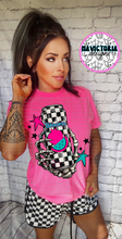 Load image into Gallery viewer, Neon pink comfort colors ENERGY DRINK COLLECTION graphic tee - Mavictoria Designs Hot Press Express
