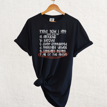 Load image into Gallery viewer, All the Above Graphic Tee - Mavictoria Designs Hot Press Express
