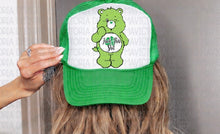 Load image into Gallery viewer, Swear bear care bear trucker hat - Mavictoria Designs Hot Press Express
