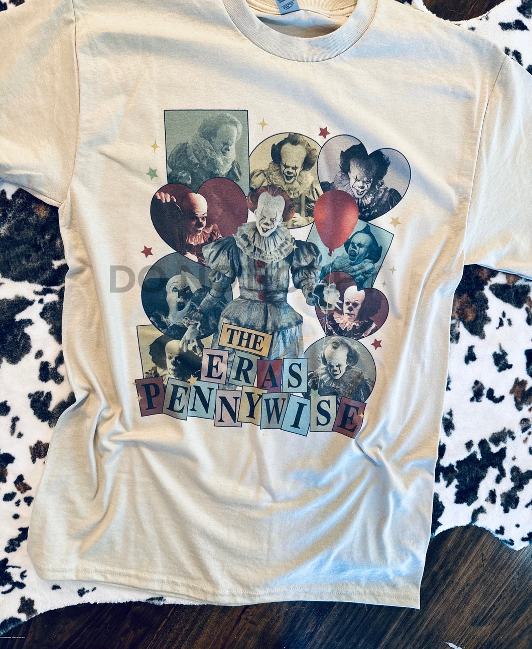 The eras pennywise IT graphic tee - Mavictoria Designs Hot Press Express