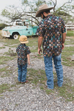 Load image into Gallery viewer, CHECK YER COWBOY *MENS [3X ONLY] - Mavictoria Designs Hot Press Express
