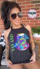 Load image into Gallery viewer, Tan and Tipsy neon floral beer collection - Mavictoria Designs Hot Press Express
