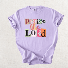 Load image into Gallery viewer, Praise the Lord Graphic Tee - Mavictoria Designs Hot Press Express
