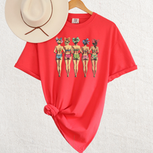 Load image into Gallery viewer, Summer Bikini Graphic Tee - Mavictoria Designs Hot Press Express
