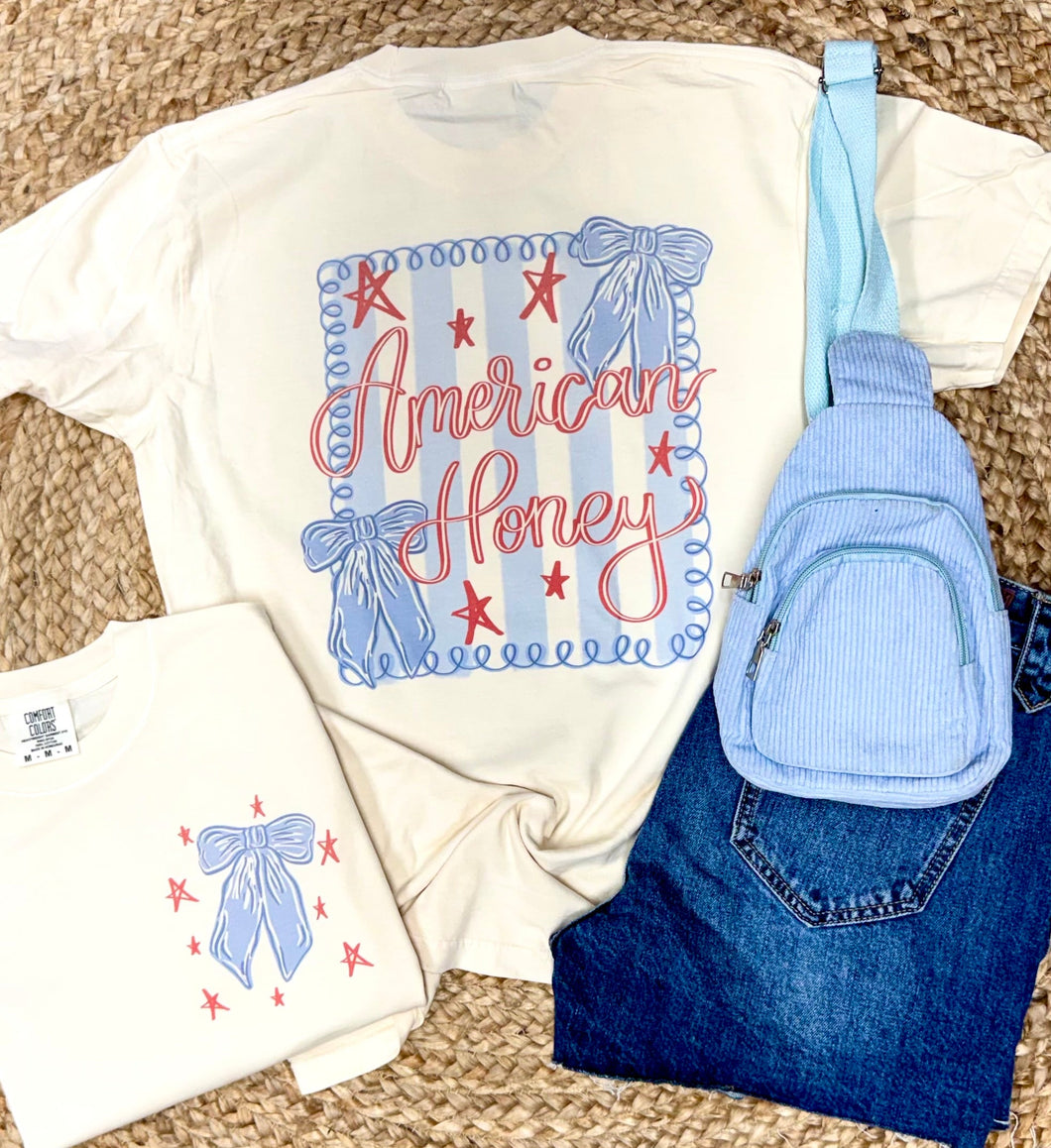 American Honey Graphic tees- Adult & Youth - Mavictoria Designs Hot Press Express