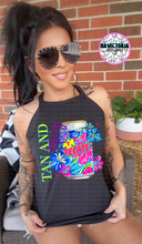 Load image into Gallery viewer, Tan and Tipsy neon floral beer collection - Mavictoria Designs Hot Press Express
