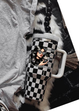 Load image into Gallery viewer, I Baked You Some Shutthefuckupcakes FUNNY graphic tee on comfort colors 2 versions // checkered shorts and clip also available to order - Mavictoria Designs Hot Press Express
