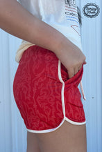 Load image into Gallery viewer, Boot stitch pocketed athletic shorts - Mavictoria Designs Hot Press Express
