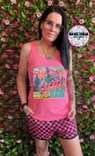 Load image into Gallery viewer, YEEHAW tank top collection western graphic - Mavictoria Designs Hot Press Express
