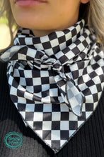 Load image into Gallery viewer, Checkered wild rags in several colors - Mavictoria Designs Hot Press Express
