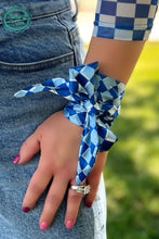 Load image into Gallery viewer, Checkered LATIGO ribbon in several colors - Mavictoria Designs Hot Press Express
