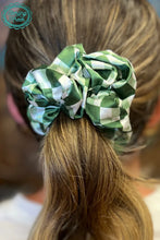 Load image into Gallery viewer, Checkered scrunchies in several colors - Mavictoria Designs Hot Press Express
