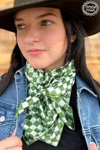 Load image into Gallery viewer, Checkered wild rags in several colors - Mavictoria Designs Hot Press Express
