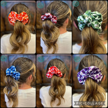 Load image into Gallery viewer, Checkered scrunchies in several colors - Mavictoria Designs Hot Press Express
