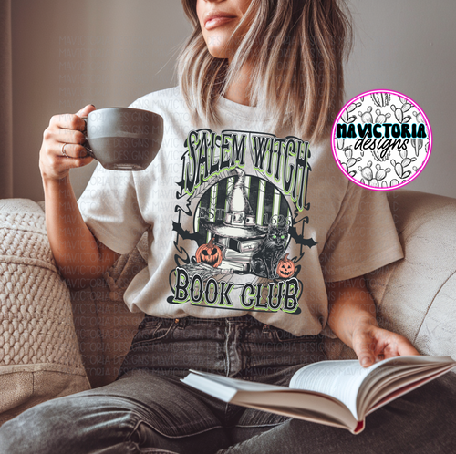 Salem witch book club on sand hoodie, crewneck, long sleeve or tee - Mavictoria Designs Hot Press Express
