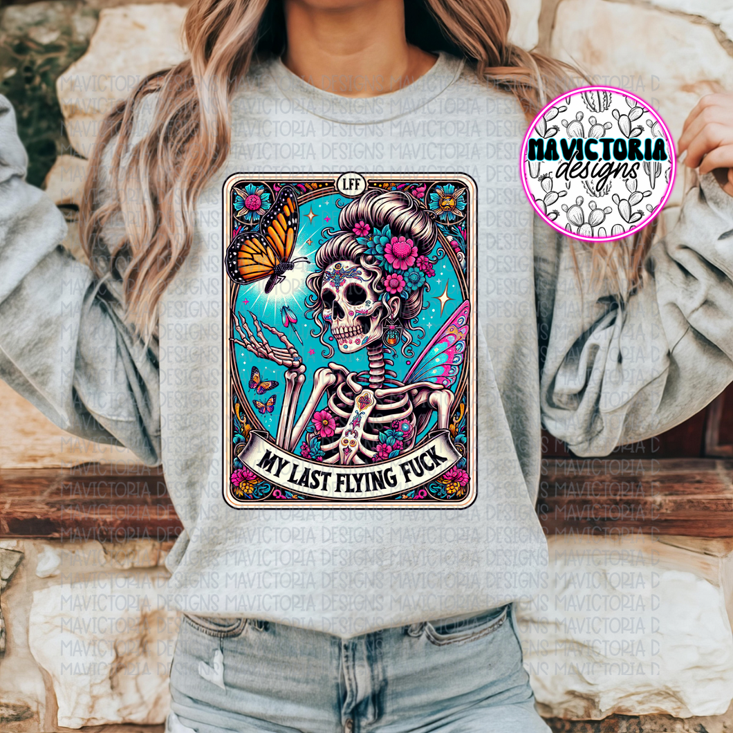 My last flying fuck on grey hoodie, crewneck, long sleeve or graphic tee