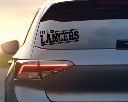 Let’s go lancers decal - Mavictoria Designs Hot Press Express