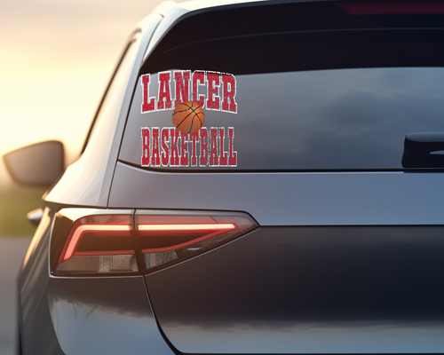 Lancer Basketball decal - Mavictoria Designs Hot Press Express