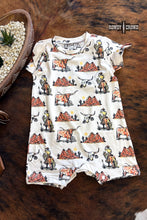 Load image into Gallery viewer, West Texas Short Onesie - Mavictoria Designs Hot Press Express
